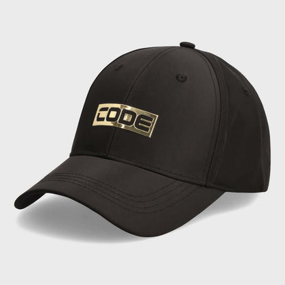 Code Micro Fibre Peak Cap Black