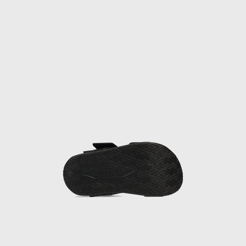 Umbro Infants Embossed Strap Sandals Black