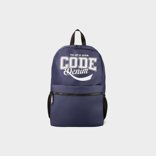 CODE Front Pocket Backpack BLUE
