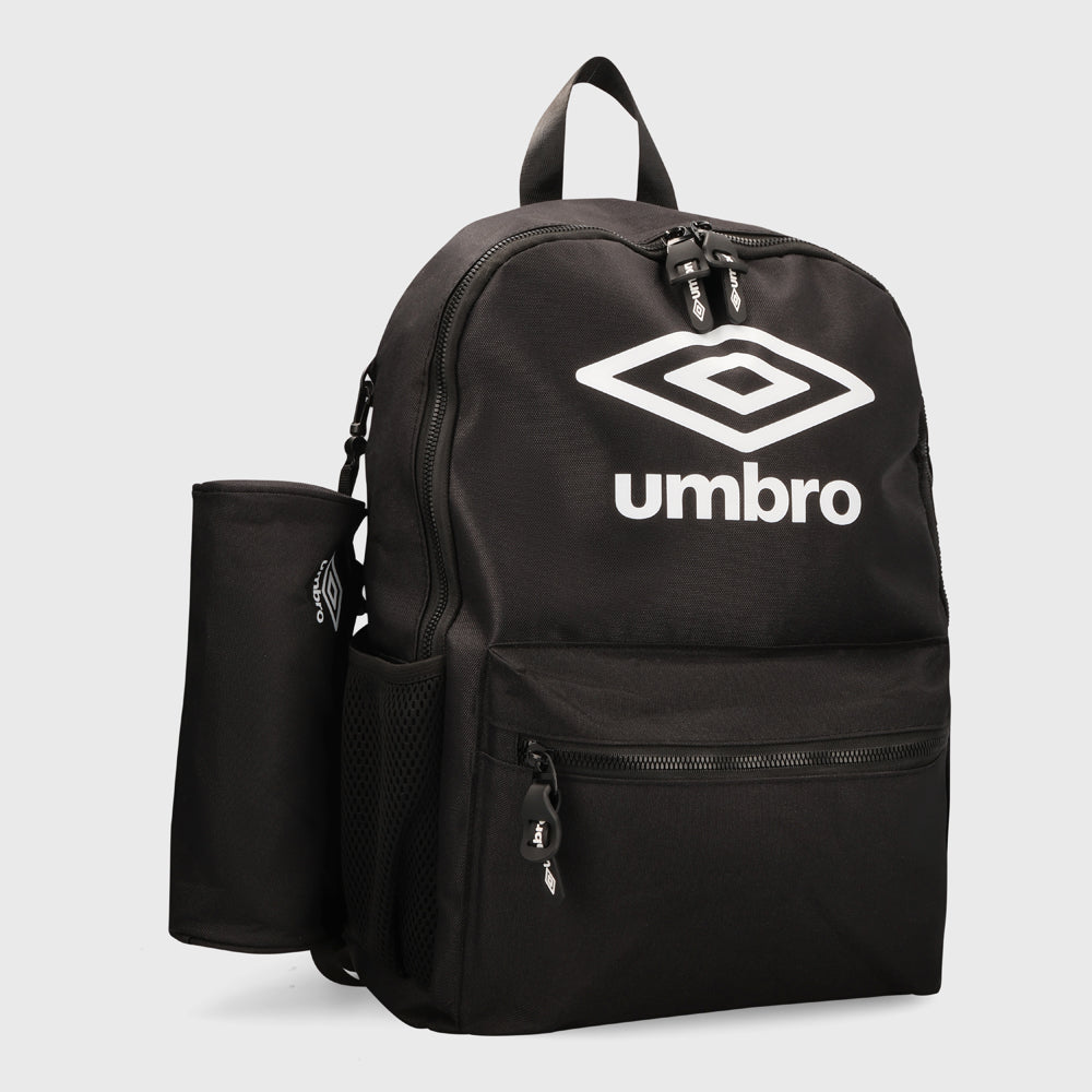 Umbro Unisex Back To School Backpack Set Black