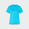 New Balance Womens Sport Logo Tee Blue