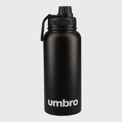 Umbro Aluminium Water Bottle Black
