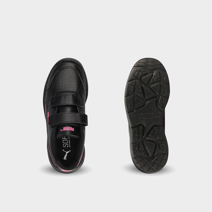 Puma Girls Evolve Court V PS Sneakers Black