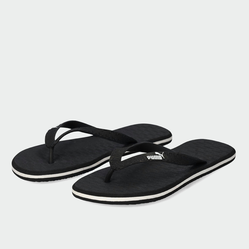 Puma Mens Round Flip Embossed Black