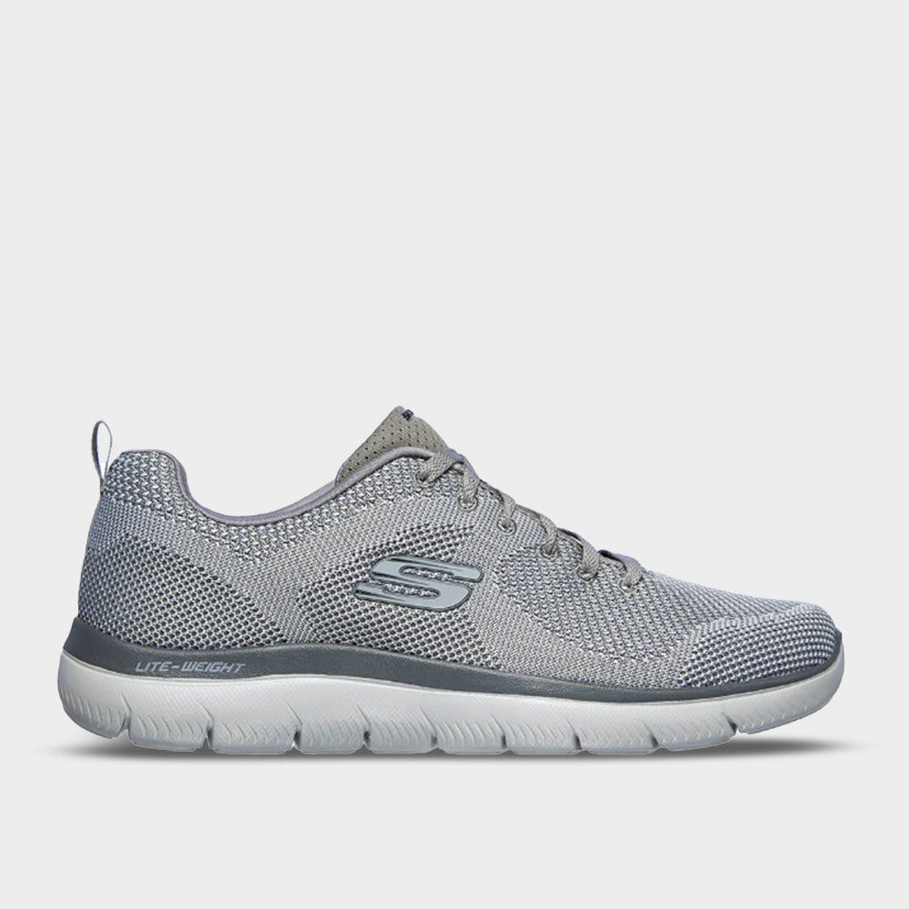 Skechers Mens Summits Sneakers Grey