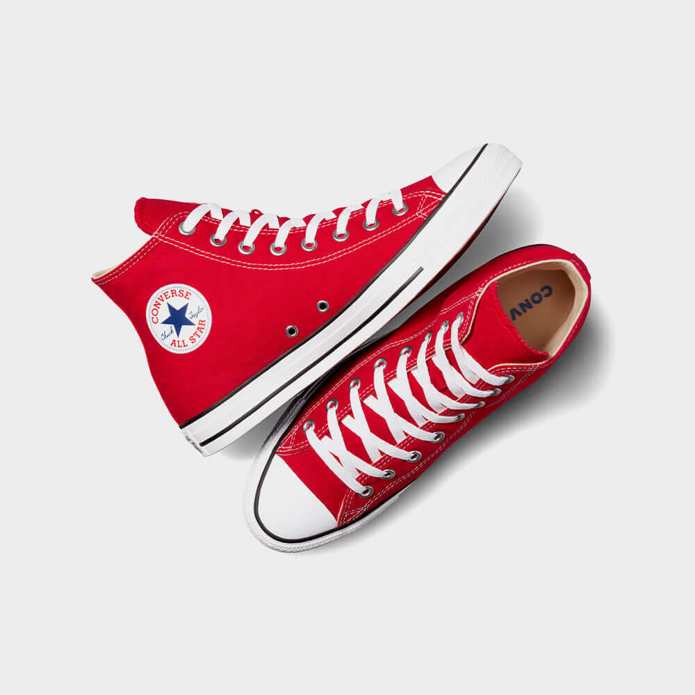 Converse Youth All Star Seasonal High Top Sneakers Red