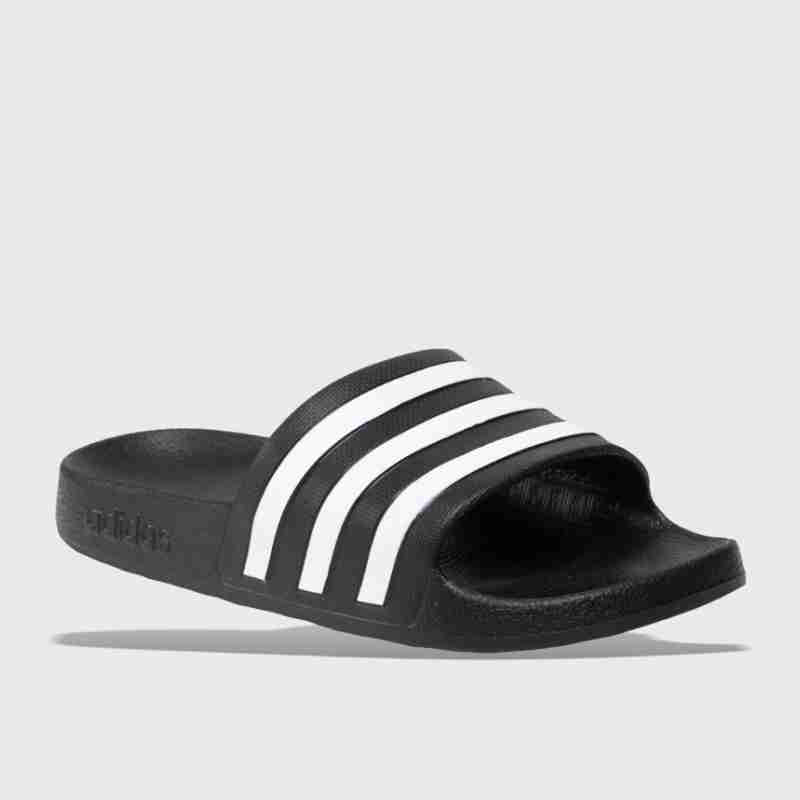 Adidas Unisex Adilette Aqua Slides Black