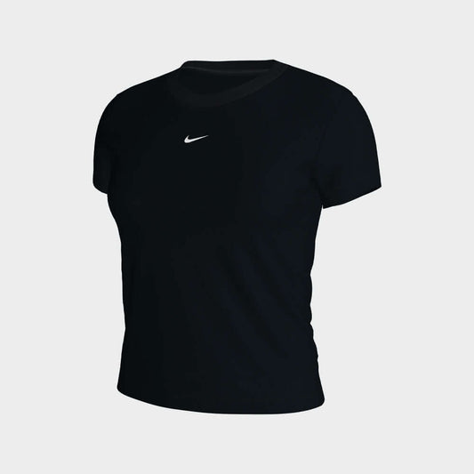 NIKE WOMENS Sportswear Chill Knit Tee BLACK