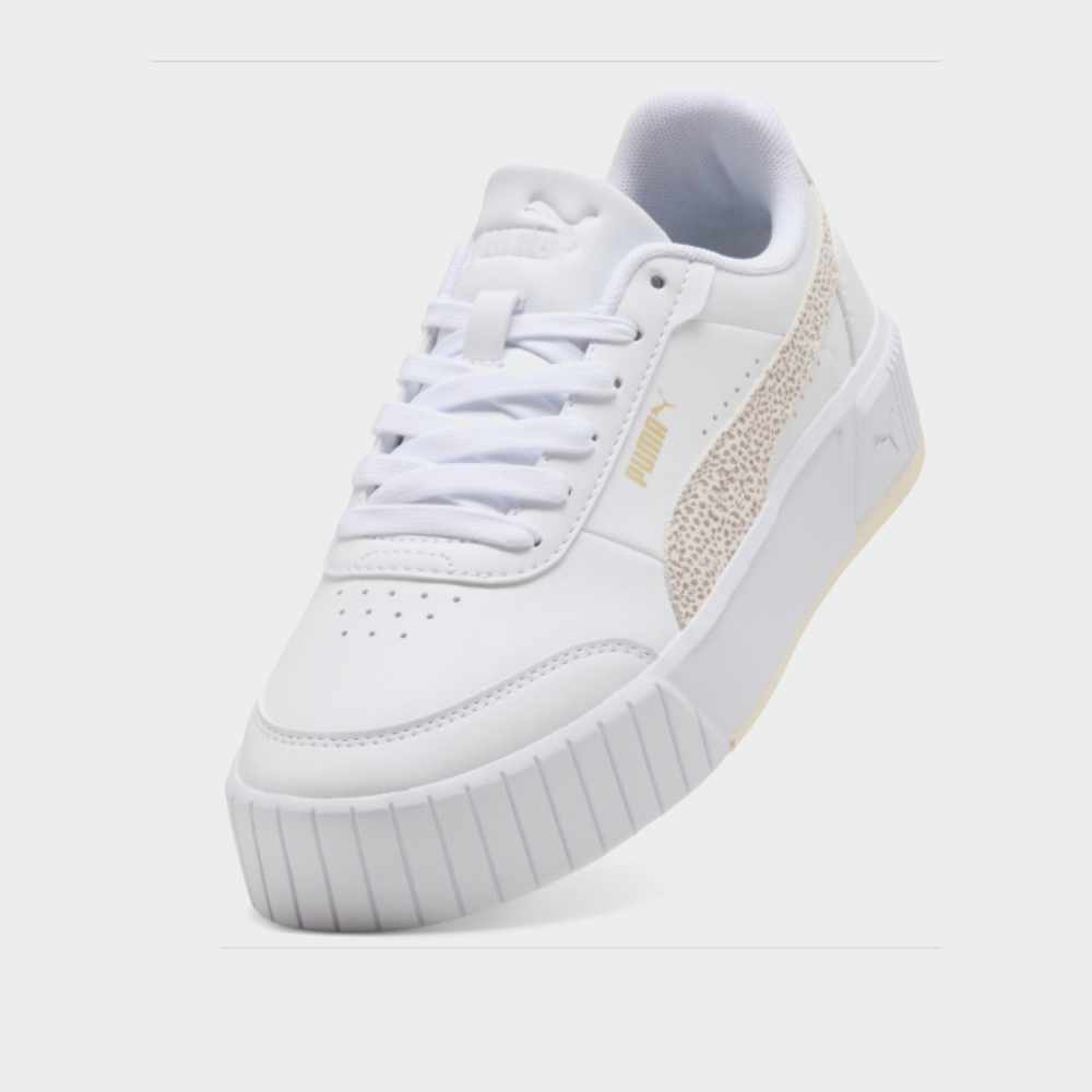 Puma Womens Carina Mia Top Cat Sneakers White