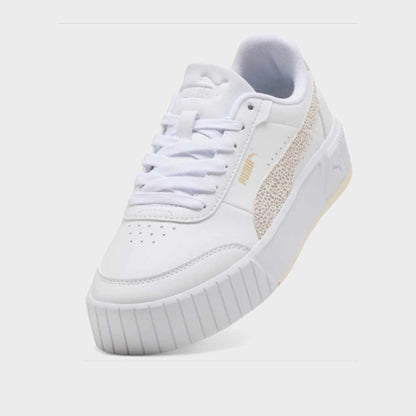 Puma Womens Carina Mia Top Cat Sneakers White
