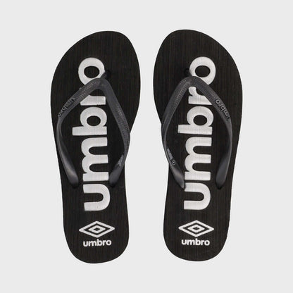 Umbro Womens Emboss Thong Sandals Black