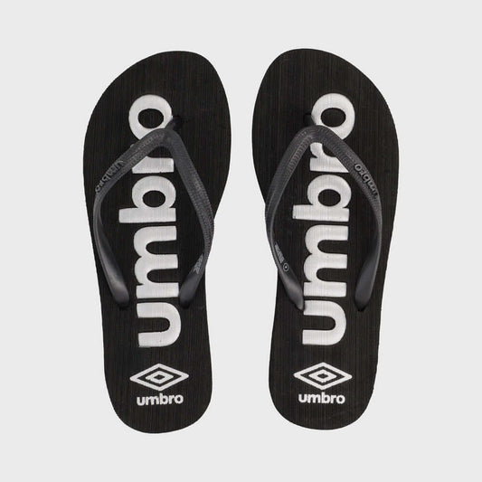 Umbro Womens Emboss Thong Sandals Black