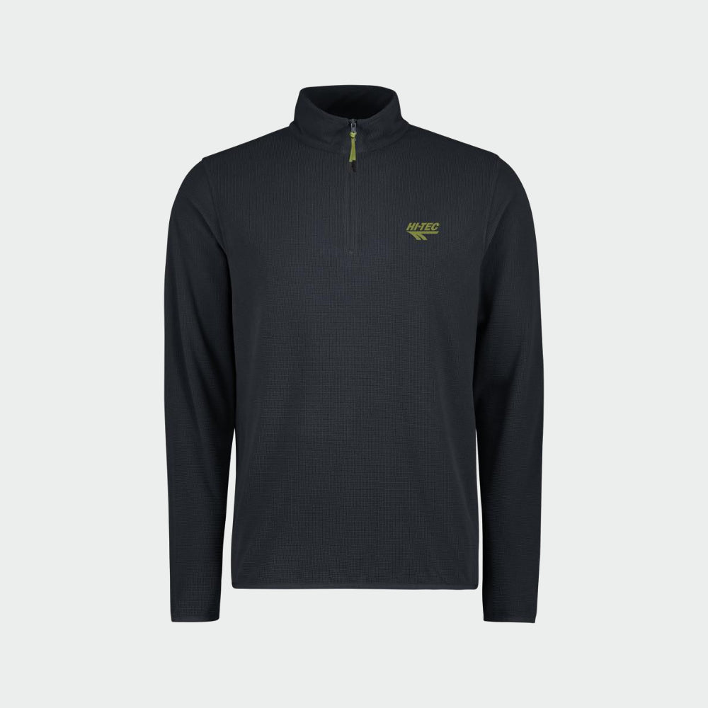 Hi-Tec Mens Mens Tech Quarter Zip Blue
