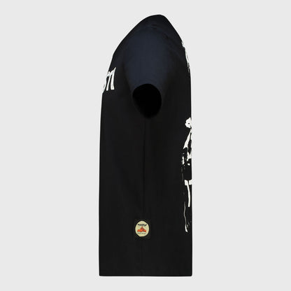 Majita Mens iy'Ghosti V neck Black