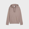 Puma Womens Essential Script Comfort Hoodie Brown
