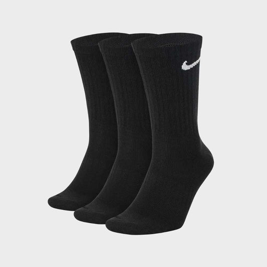 Nike Everyday Lightweight Crew Socks 3-Pack Black