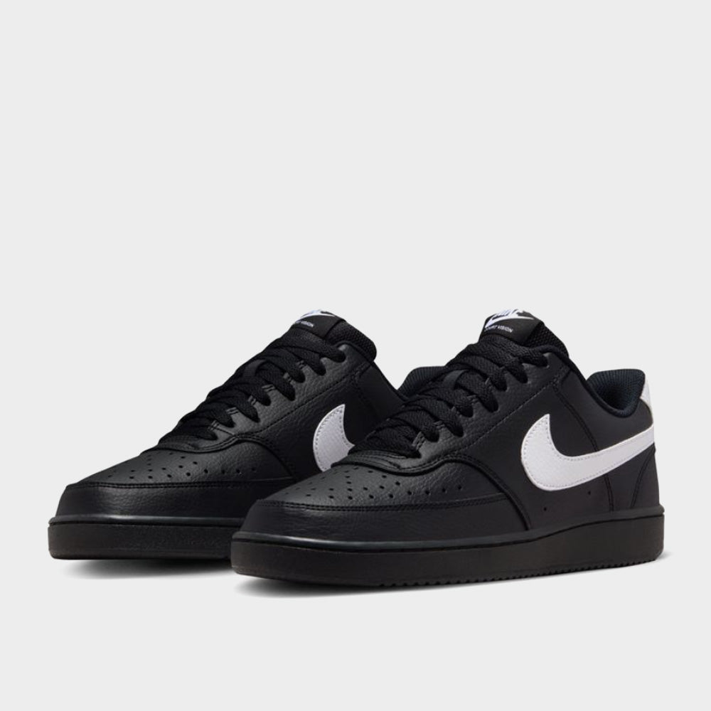 NIKE MENS Court Vision Low sneakers BLACK