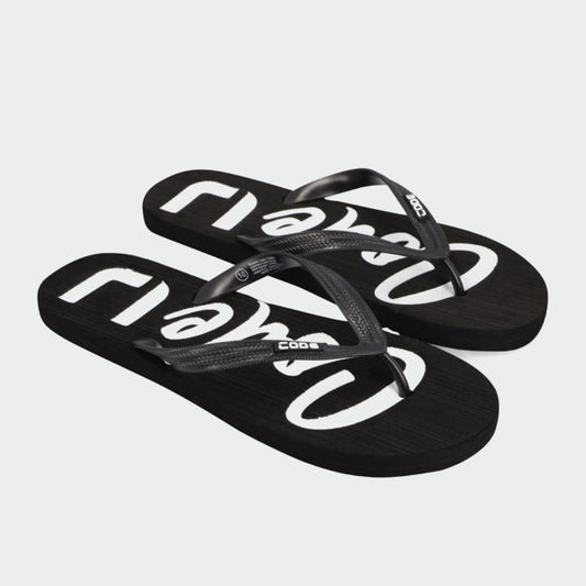 Code Mens Flip Flops Black