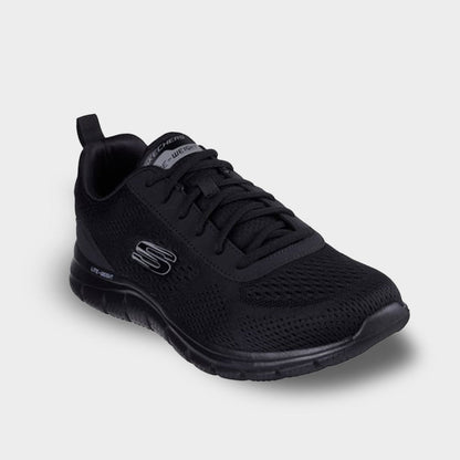 Skechers Mens Track Sneakers Black