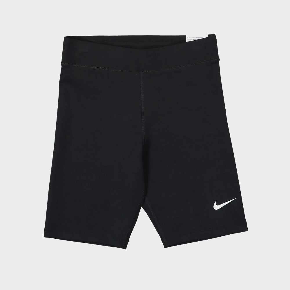 NIKE WOMENS Classic High Waisted Biker Shorts BLACK