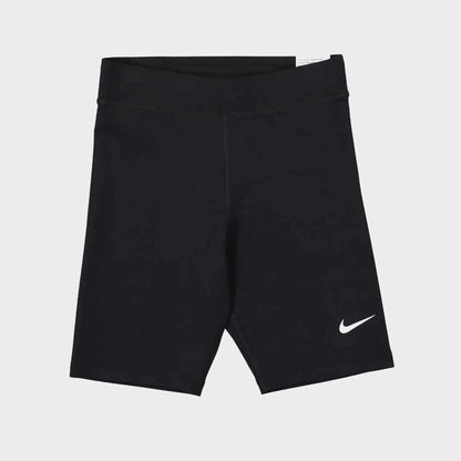 NIKE WOMENS Classic High Waisted Biker Shorts BLACK