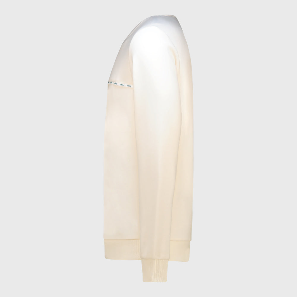 UMBRO MENS Driven Crew Top BEIGE