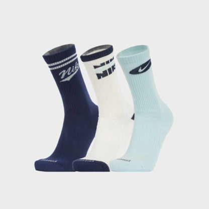 NIKE EVERYDAY PLUS SOCK BLACK