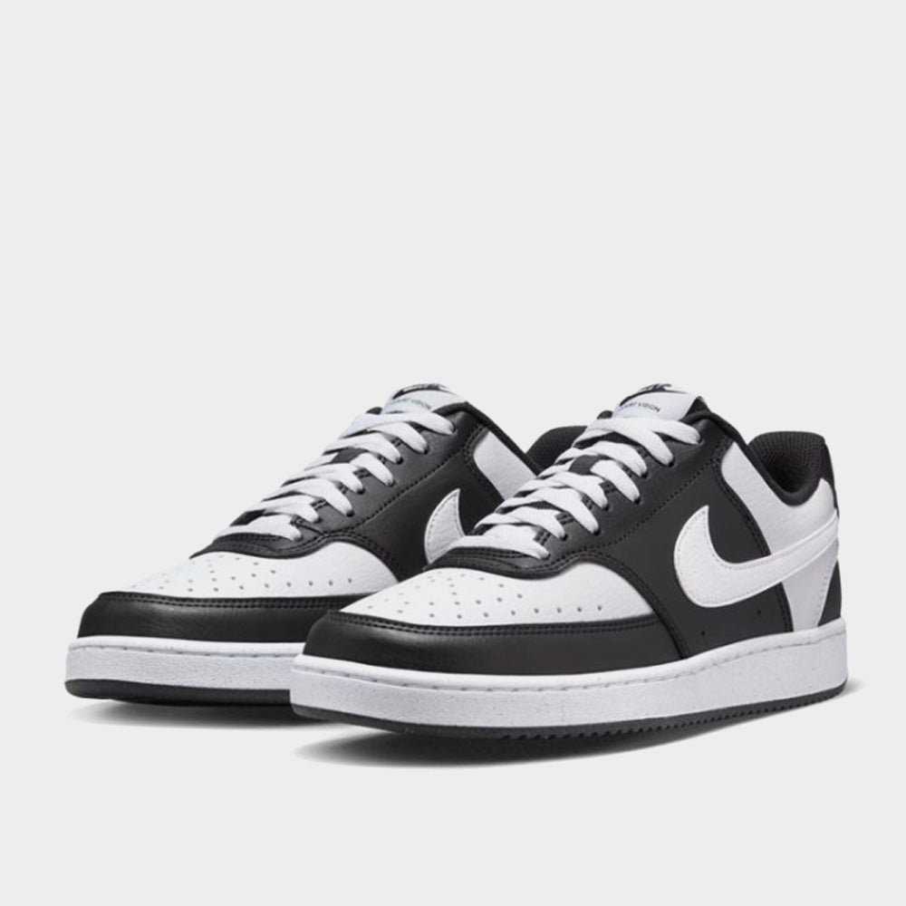 Nike Womens Court Vision Low Next Nature Sneakers Black