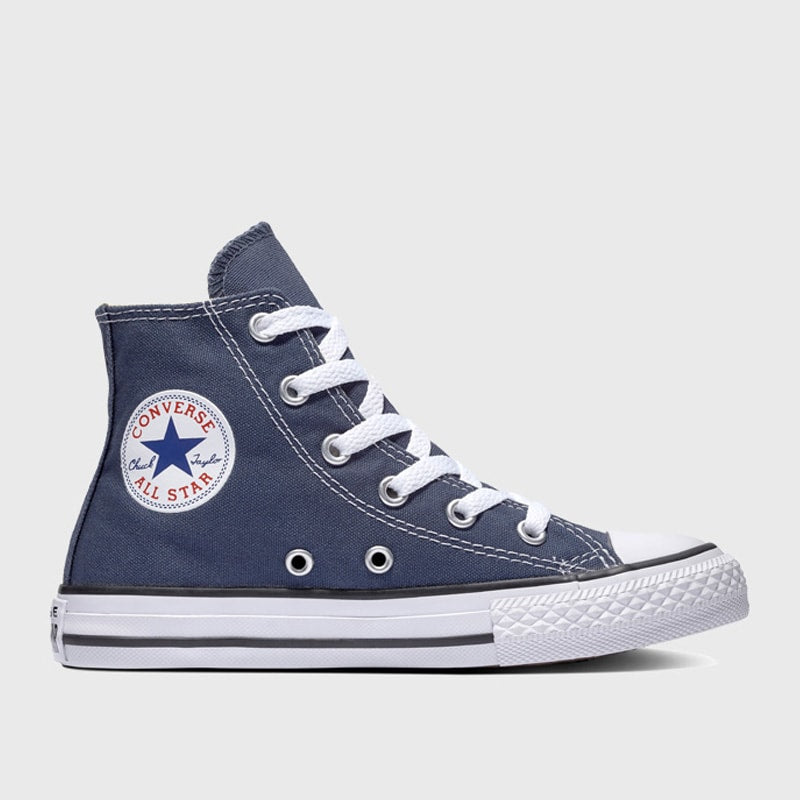Converse Mens All Star High Top Sneakers Blue
