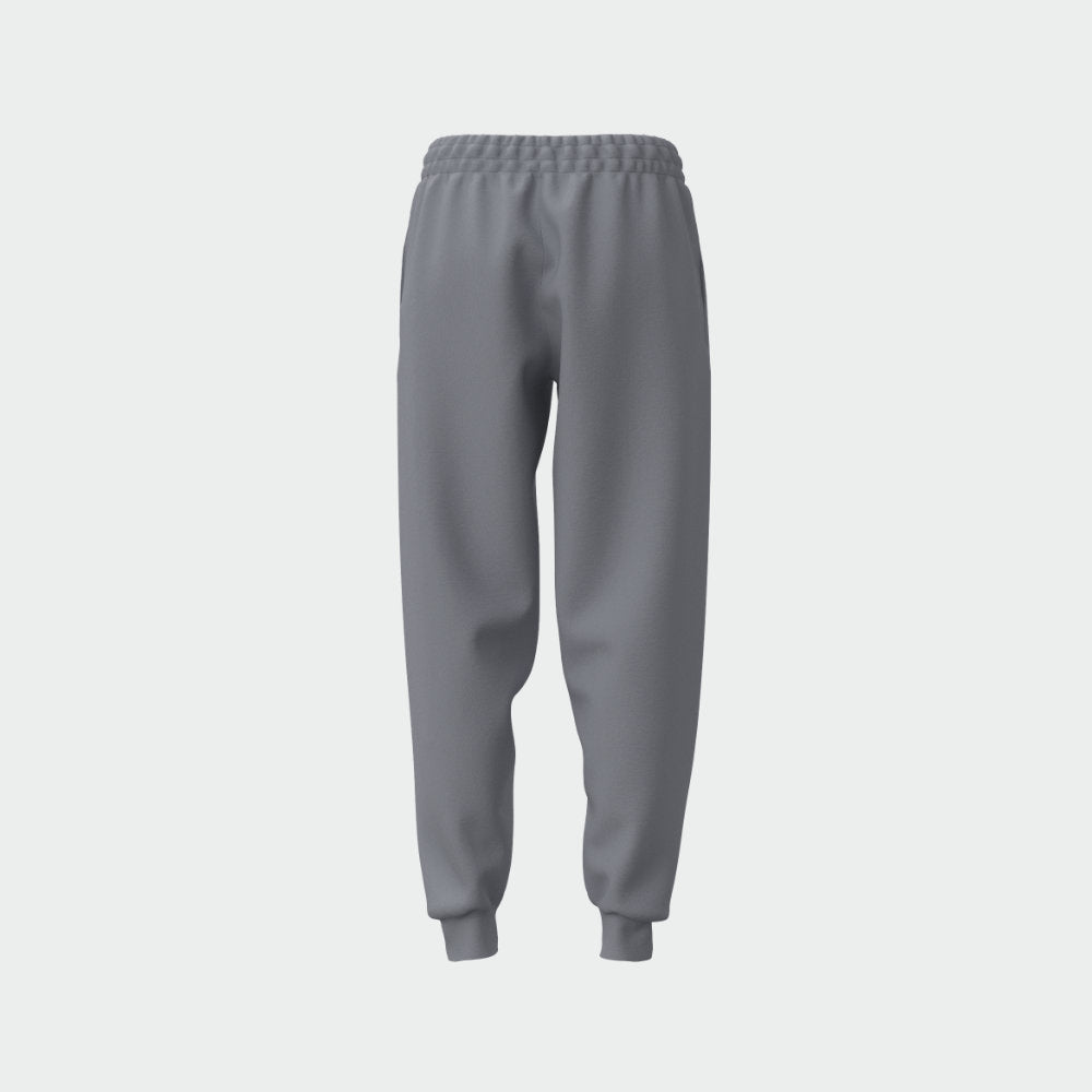Adidas Womens Small Logo Fleece Cuffed Pants Grey