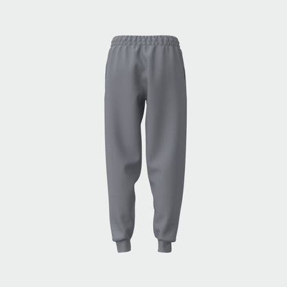 Adidas Womens Small Logo Fleece Cuffed Pants Grey