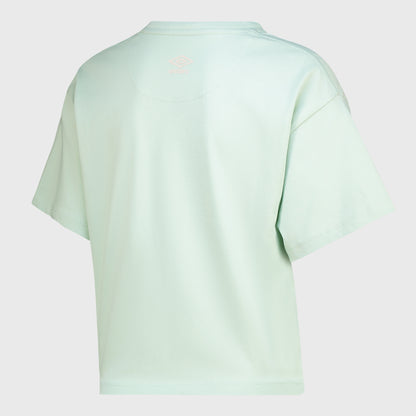 Umbro Womens Bree Boxy Tee Green