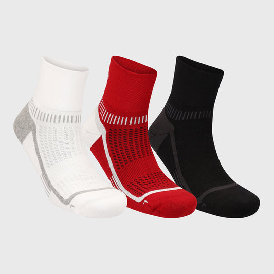 UMBRO Running socks pack of 3 RED