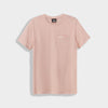 Code Mens Rib Crew Pocket Tee Pink