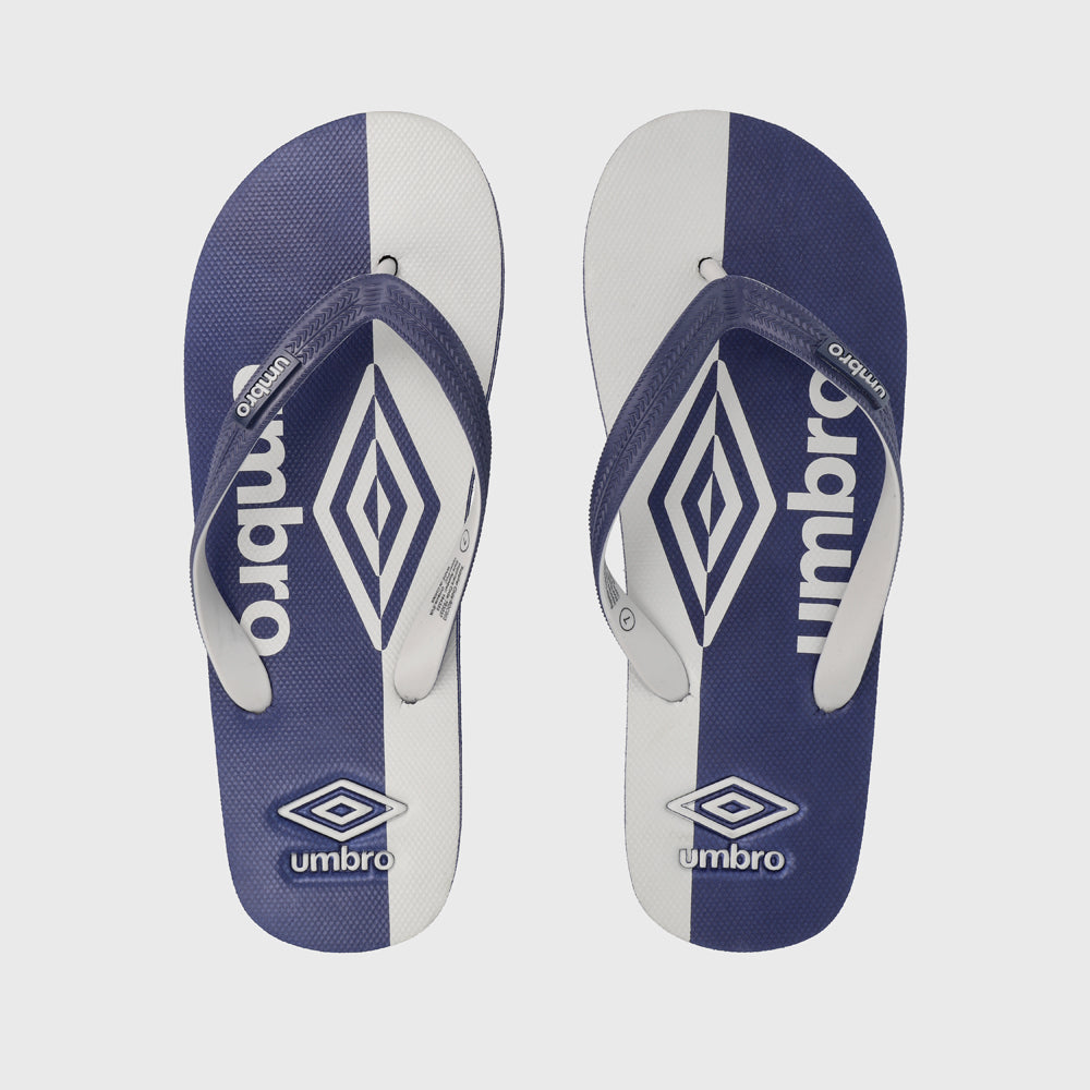 Umbro Mens Chevron Thong Sandals Navy