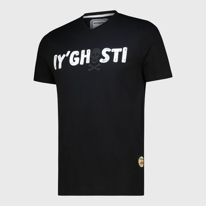 Majita Mens iy'Ghosti V neck Black