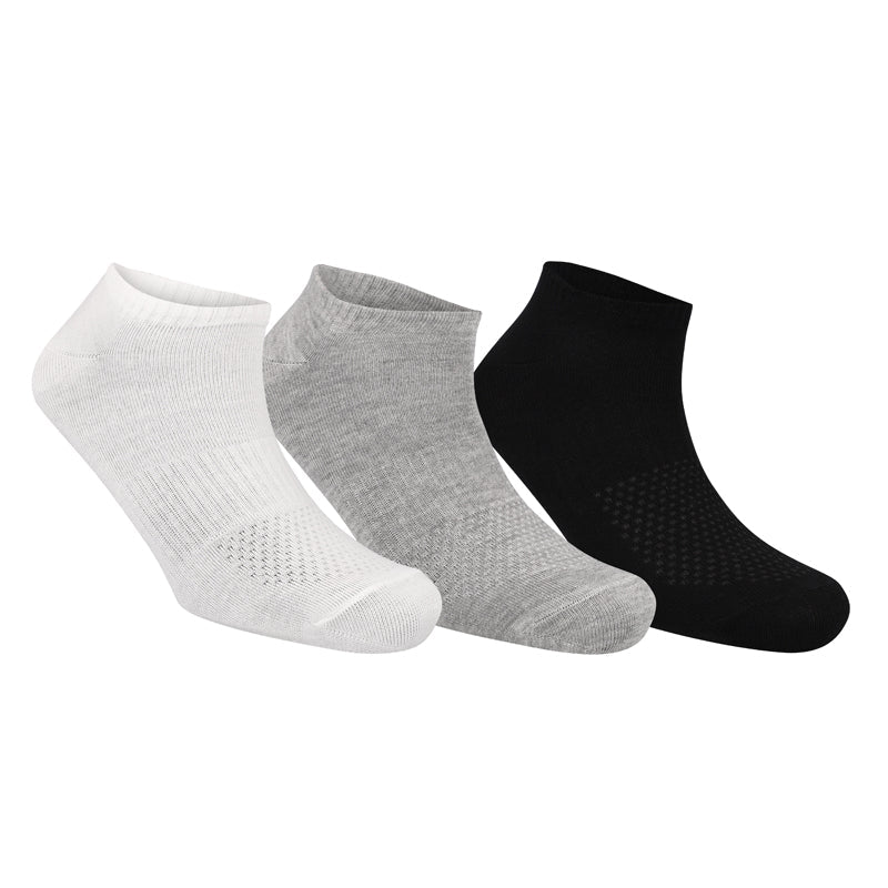 Sox Unisex 3 Pack Hidden Socks Multi