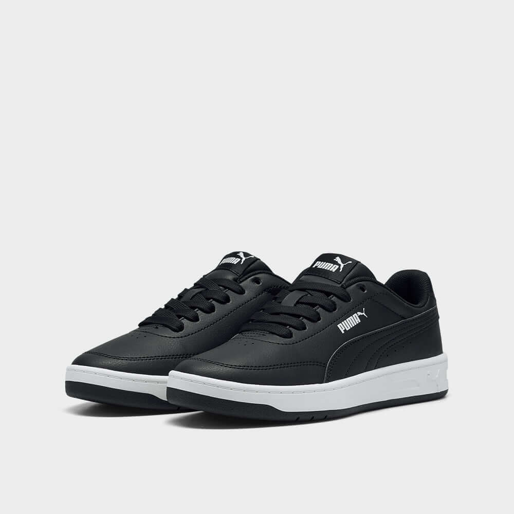 Puma Youth Court Classic Clean Sneakers Black