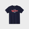 Code Mens Art Denim Graphic Tee Blue