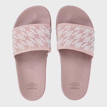 Umbro Womens Embossed Slide Sandals Beige