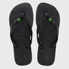 Havaianas Unisex Brazil Thong Sandals Black