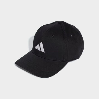 ADIDAS Baseball 3 Stripe Peak Cap BLACK