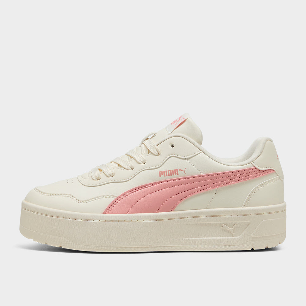 Puma Womens Court Lally Skye Sneakers Beige