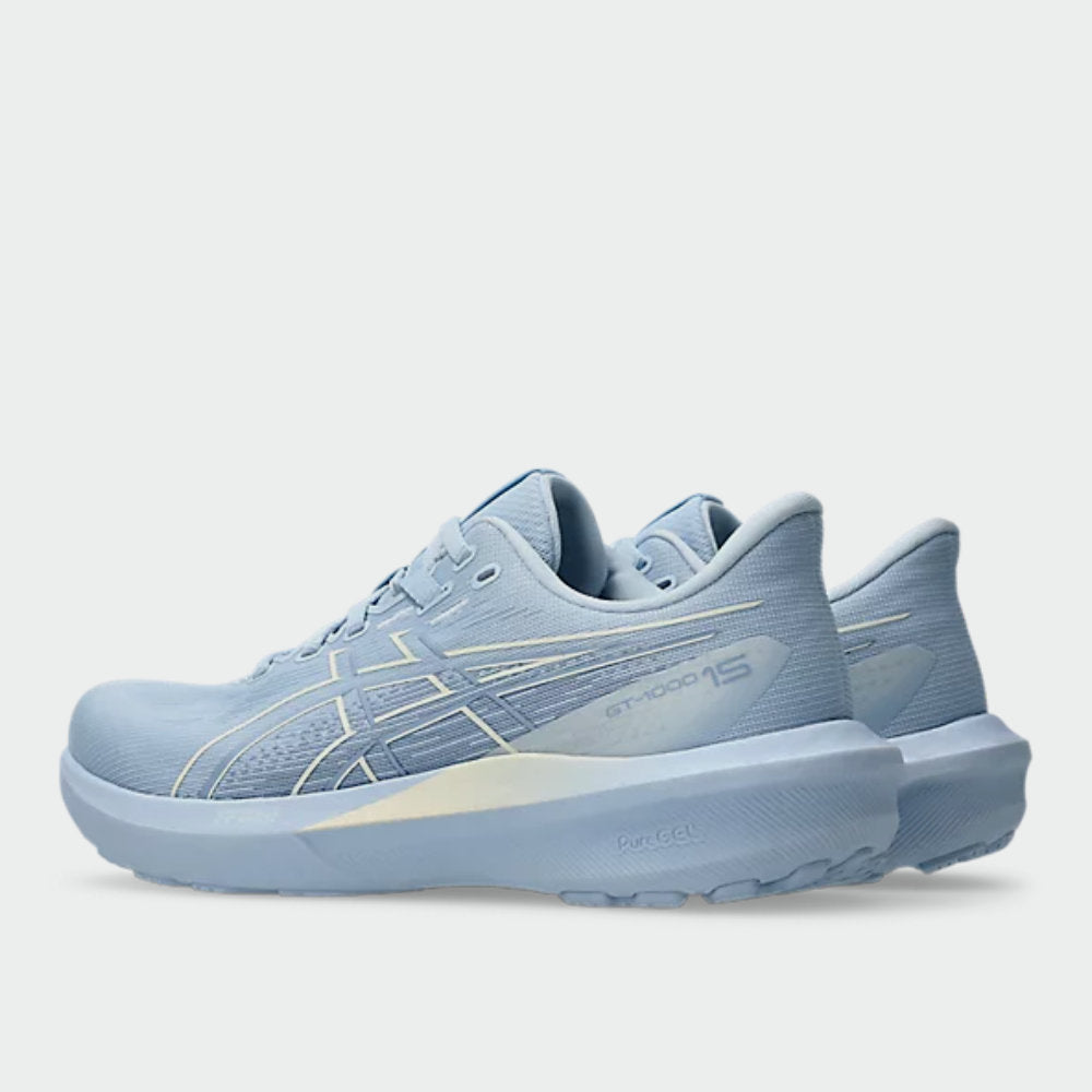 Asics Womens GT 1000 15 Running Shoes Grey