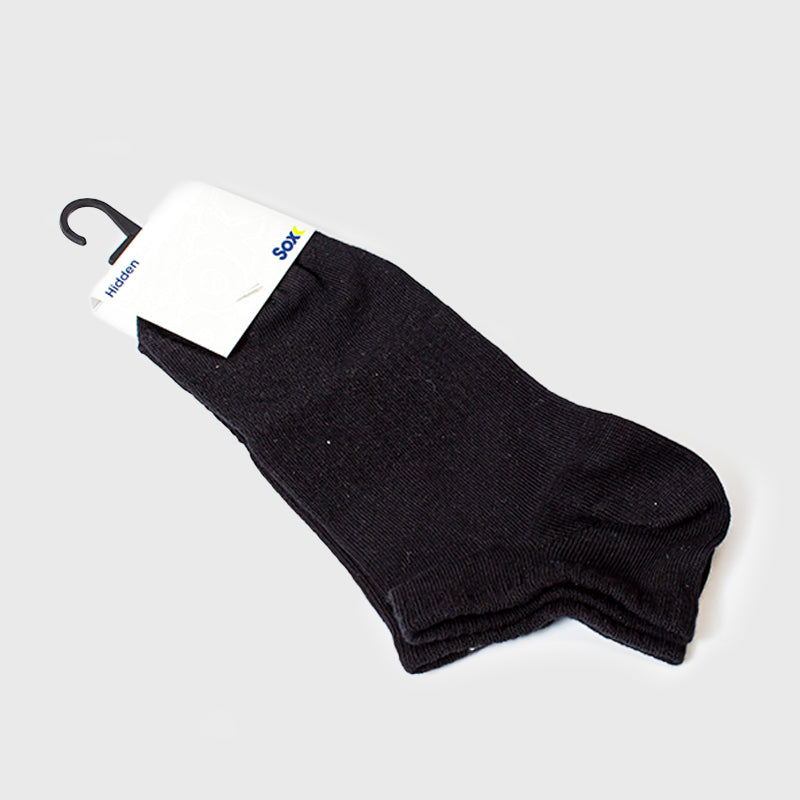 Sox Unisex Hidden Socks Black