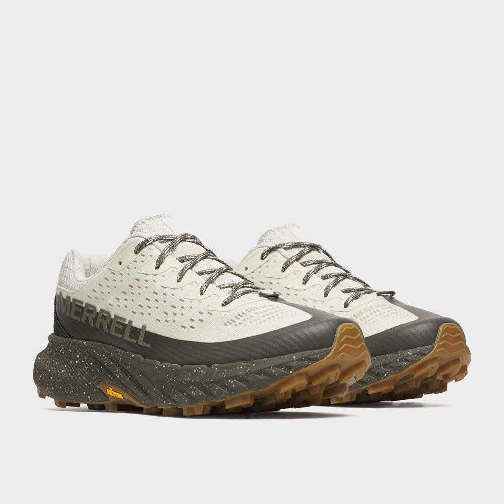 Merrell Mens Agility Peak 5 Trail Running Shoes White