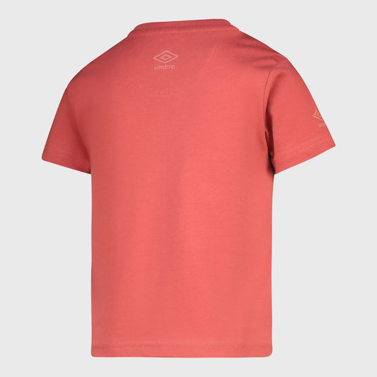 UMBRO BOYS Pitch Tee RED