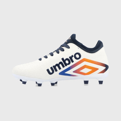Umbro Youth Aurora III FG Football Boots White
