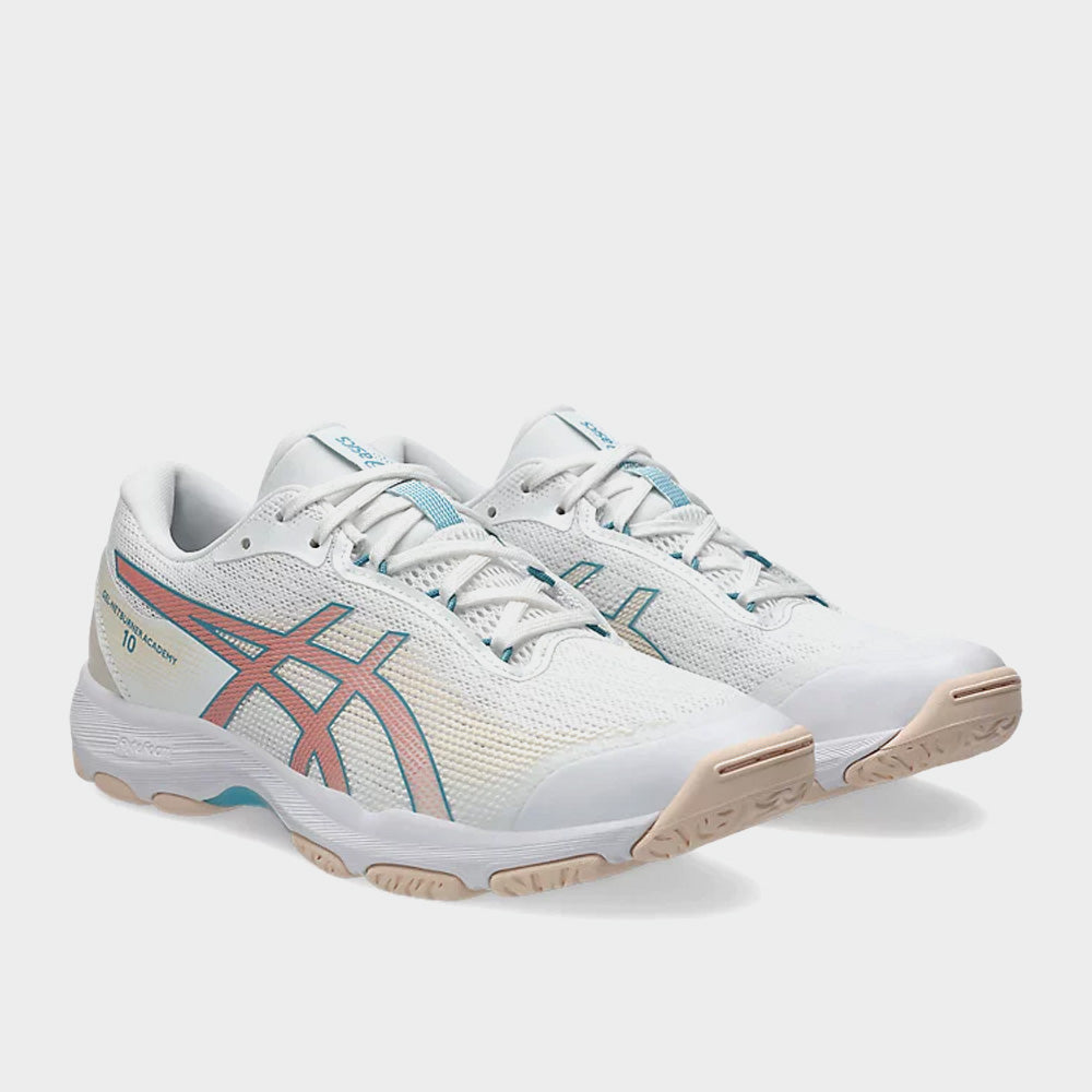 Asics Womens Netburner Academy Netball Shoes White