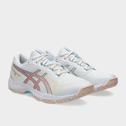 ASICS WOMENS Netburner Academy Netball Shoes WHITE